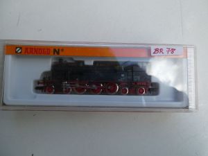 Arnold 2270 Tenderlok BR 78.0-5, Bauart 2´C2´h2t, schwarz  NEU/OVP