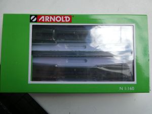 Arnold HN4352 DB AG Wagen-Set mit zwei Autotransportwagen (2-stöckig) NEU/OVP
