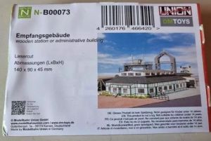 Empfangsgebäude Lasercut
