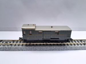3 achsiger Gepäckwagen der SNCF