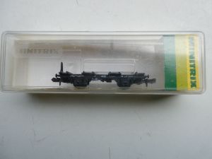 Minitrix 13539 Behälter-Tragwagen, Gattung/Bauart BTs 50, 2-achsig, siehe Beschreibung