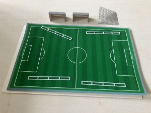 Fußballplatz / Bolzplatz mit Toren