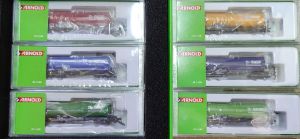 Set 6 BASF-Kesselwagen