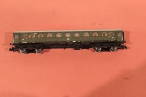 DB Schnellzugwagen mit Zugschlusslicht, OVP, top