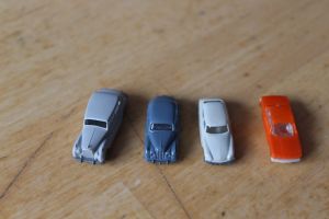 6x Pkw, Citroen, BMW, Rolls Royce