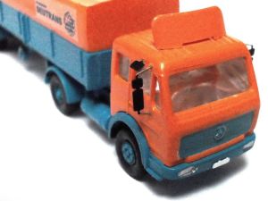 MB 1632 NG '80 - '88 L, Pritsche / Plane- Sz., VE Kombinat Deutrans