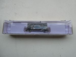 Brawa 67333 Gedeckter Güterwagen, 2-achsig, grau, ´Linde Kühlschränke´ NEU/OVP siehe Beschr.