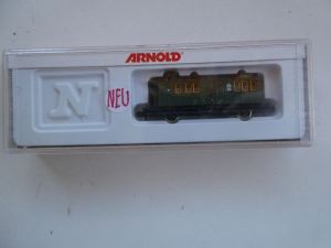 Arnold 3048 Gepäckwagen mit Postabteil, Gattung/Bauart PwPosti Pr 88a, 2-achsig, siehe Beschr.