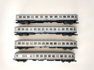 4 Stk. Silberlinge m. Steuerwagen