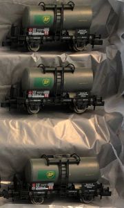 Fleischmann 3-er Set Kesselwagen BP (Neu/Unbespielt/D Versandfrei)