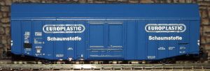 Liliput Grossraum Gueterwagen Bauart Hbbks EUROPLASTIC (Neu/Unbespielt/D Versandfrei)