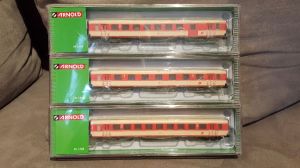 Schlierenwagen Set der ÖBB von Arnold in OVP + Topzustand