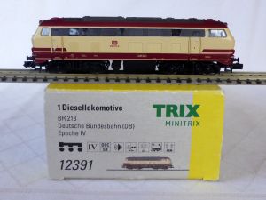 Minitrix 12391, BR 218 218-8, TEE, DCC Sound, Top in OVP!