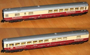 Speisewagen der DB 