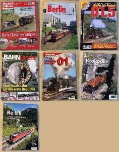 Spezial Eisenbahn-Zeitschriften: meb, EJ, Epoche, ...