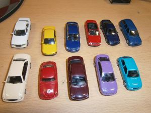 Diverse Modellbahn Autos HO