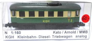 T2, KGH, Triebwagen, EVP, analog