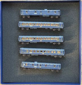 Wagen-Set Reisezugwagen "Orient Express" 5-teilig