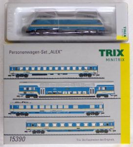 Minitrix 15390, 16951, Zugset Alex / Arriva, Top in OVP!