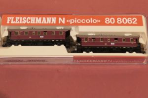 Wagenset mit 2 Donnerbüchsen der DB, OVP