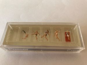  Preiser 79066 am Strand 5 Badende NEU OVP 