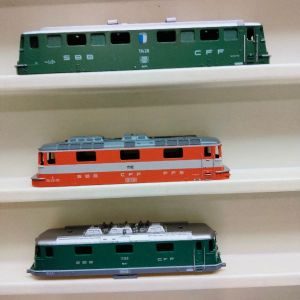 3 Stück verschiedene SBB Gehäuse (lesen)