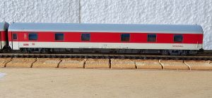 2-tlg. Set Schlafwagen Bauart WLABmz173.1 der DB NachtZug (rot / weiß)