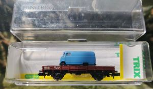 Niederbordwagen mit Kastenwagen, OVP, KKK     (7.068)