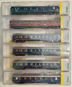 Minitrix 15739 Schürzenwagen aus Rheingold Display
