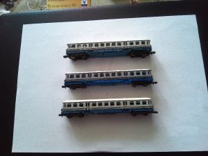 Piko Dieseltriebwagen VT 4.12 mit Beiwagen Spur N Ep.3