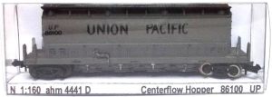 Centerflow Hopper, U.P., Silowagen