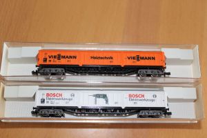 2x Großraum -Schiebewandwagen