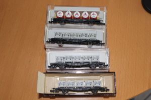 4x Container Tragwagen