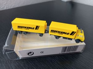 Kühlkofferlastzug MB LP 1632 „WECKERLE“
