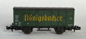 Wagen-Set Verschlagwagen mit Bremserhaus + Bierwagen „Königsbacher“