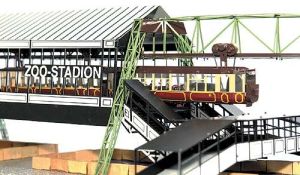 Wuppertaler Schwebebahn nebst Zubehör