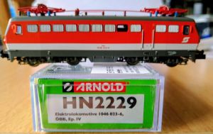 Arnold HN 2229 Rot-Orange E-Lok der ÖBB