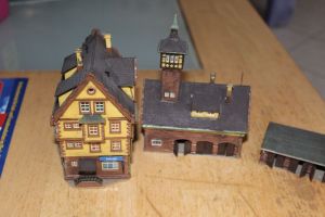 Altstadthaus mit Polizeiwache ,Garagen, Gerätehaus