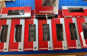 Fleischmann Gleis Konvolut 