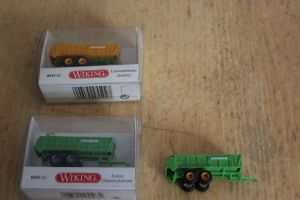 3x Joskin Universalstreuwagen