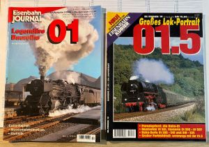 2 Eisenbahn-Zeitschriften BR 01 / 01.5