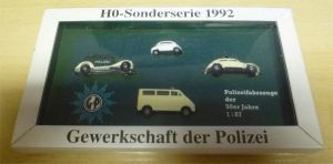 Praliné H0 Sonderserie 1992 - Gewerkschaft der Polizei in Originalverpackung