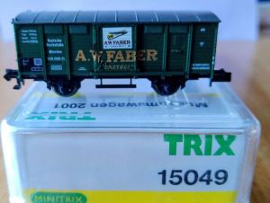 Minitrix 15049 Museumswagen 2001 "Faber" der DR (Ep.II)