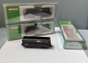 42 Wagen: Arnold HN6347 Falns-x Rail Cargo Austria (neuwertig)