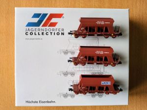 JC 66305 Schüttgutwagen-Set "RAG" der DB (Ep. IV)