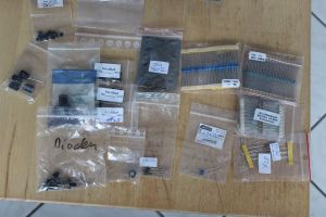 Unterschiedliche elektronische Bauteile