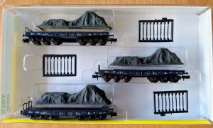 Minitrix 15040 Schwerlastwagen-Set der DRG (Ep. II)