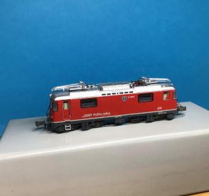 RhB GE 4/4II 628 S-chanf analog