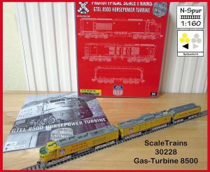 Gas Turbine 8500 HP Union Pacific