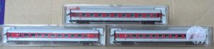 Drei IC-Wagen DB